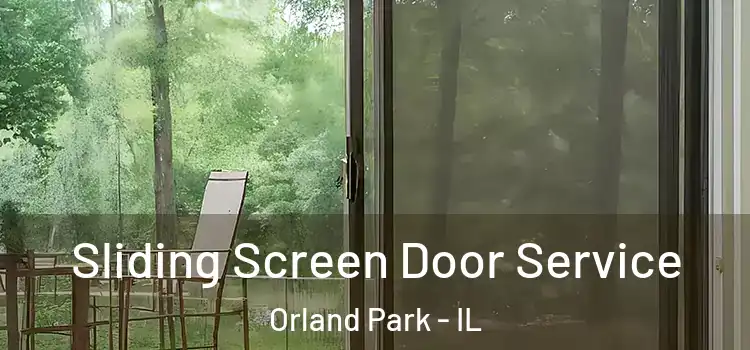 Sliding Screen Door Service Orland Park - IL